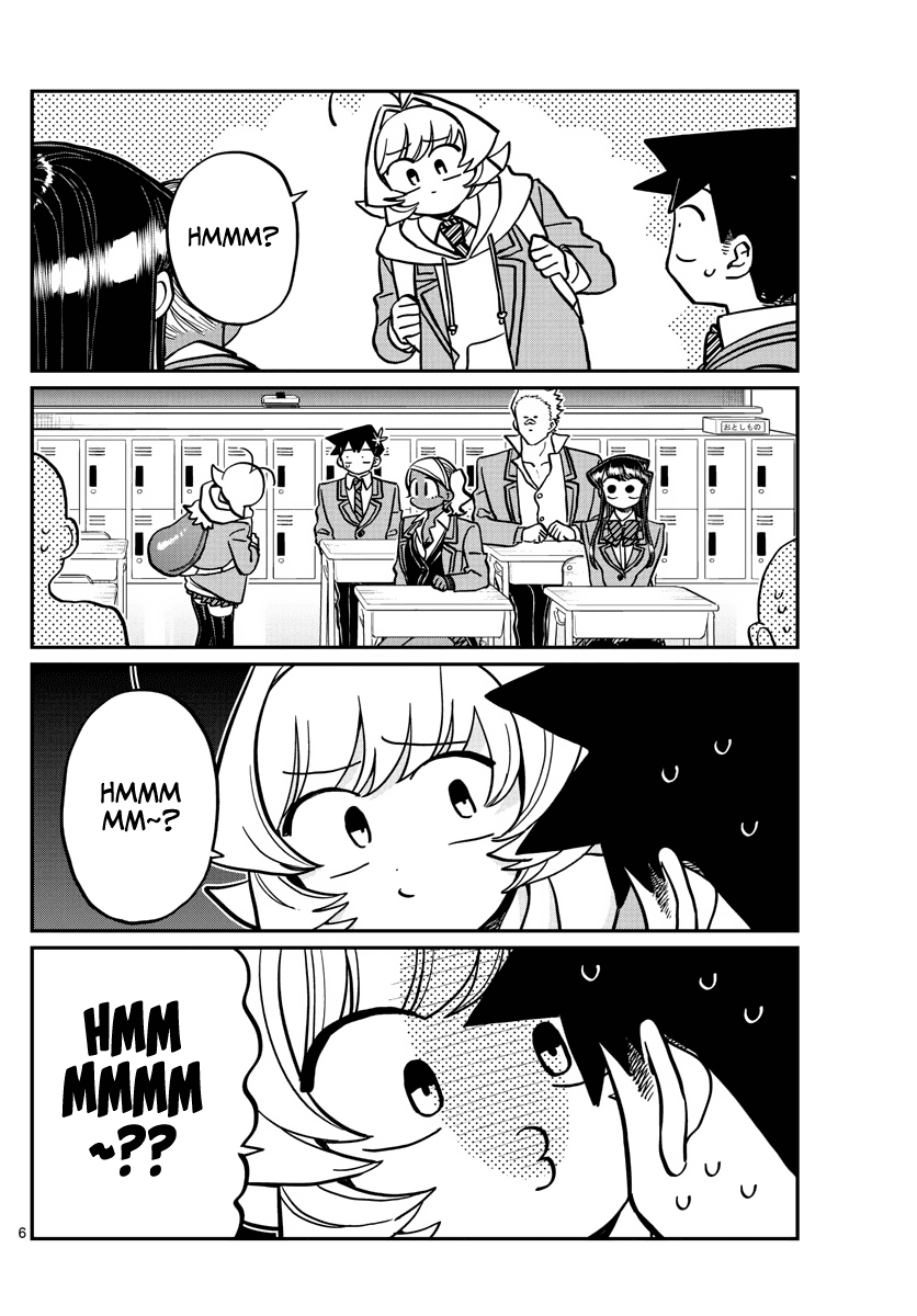 Komi-san wa Komyushou Desu Chapter 306 page 6 - Chapter 306: Reaction