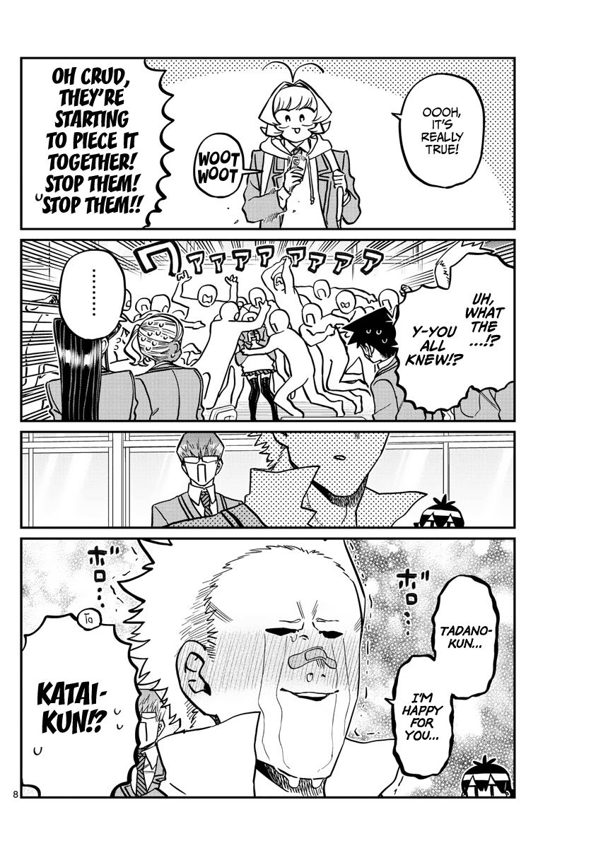 Komi-san wa Komyushou Desu Chapter 306 page 8 - Chapter 306: Reaction