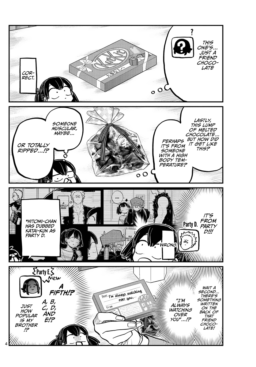 Komi-san wa Komyushou Desu Chapter 307 page 4 - Chapter 307: Post-Confession