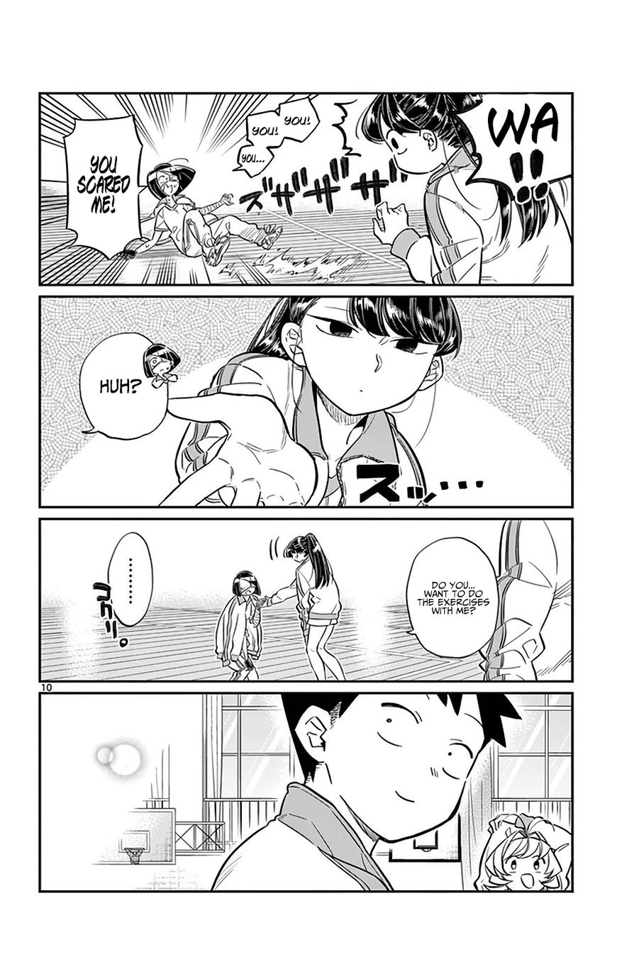 Komi-san wa Komyushou Desu Chapter 31 page 10 - Chapter 31 : The Blood Oath