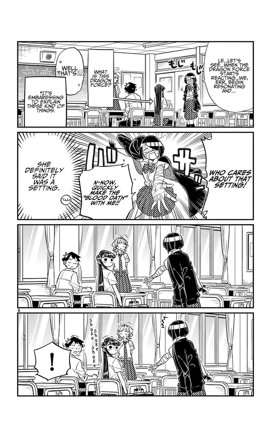 Komi-san wa Komyushou Desu Chapter 31 page 6 - Chapter 31 : The Blood Oath