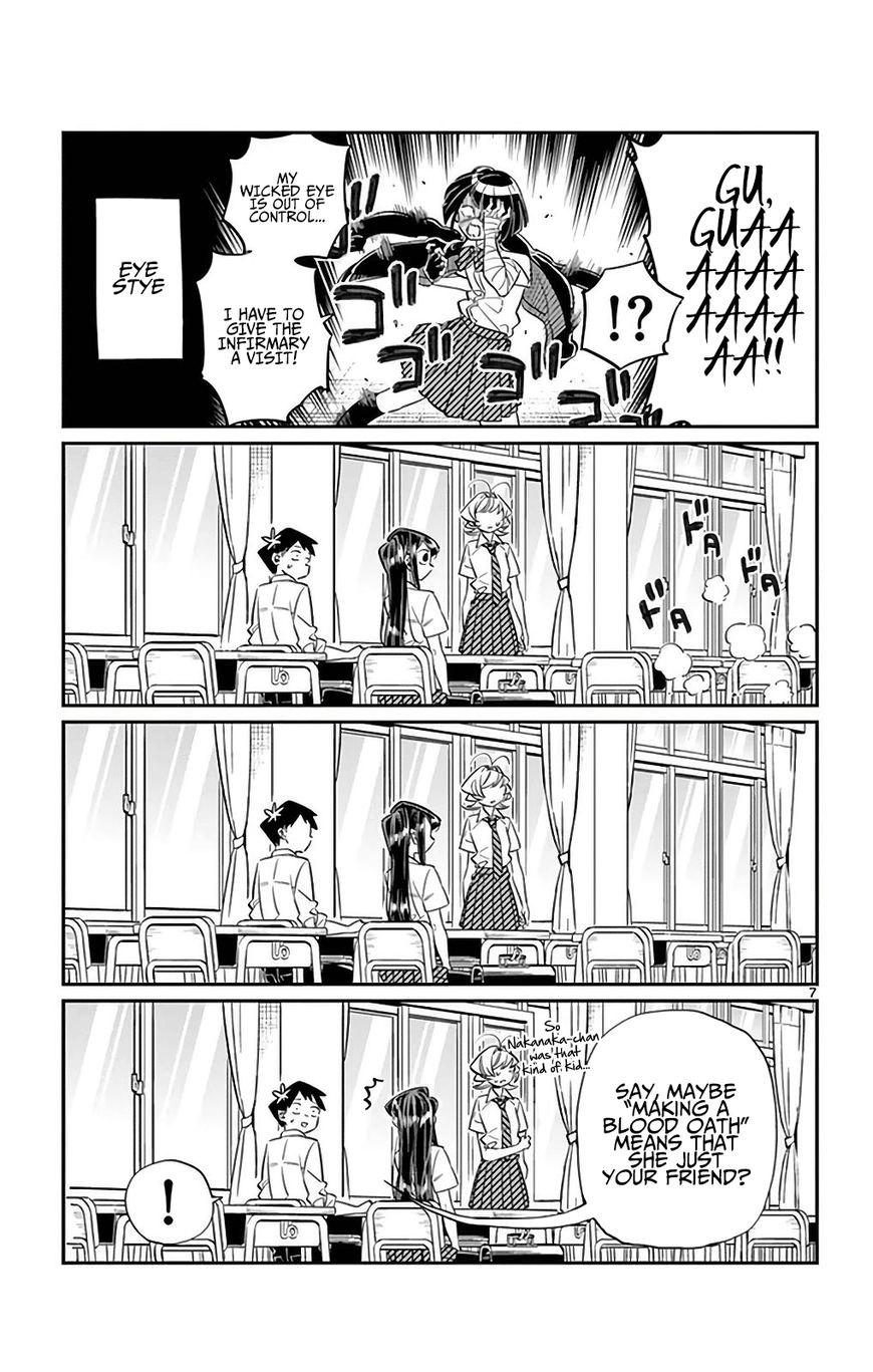 Komi-san wa Komyushou Desu Chapter 31 page 7 - Chapter 31 : The Blood Oath