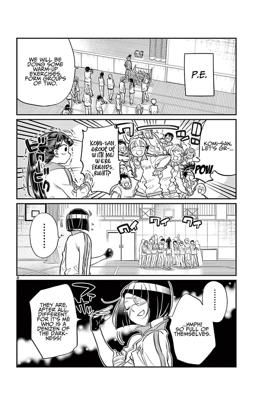 Komi-san wa Komyushou Desu Chapter 31 page 8 - Chapter 31 : The Blood Oath