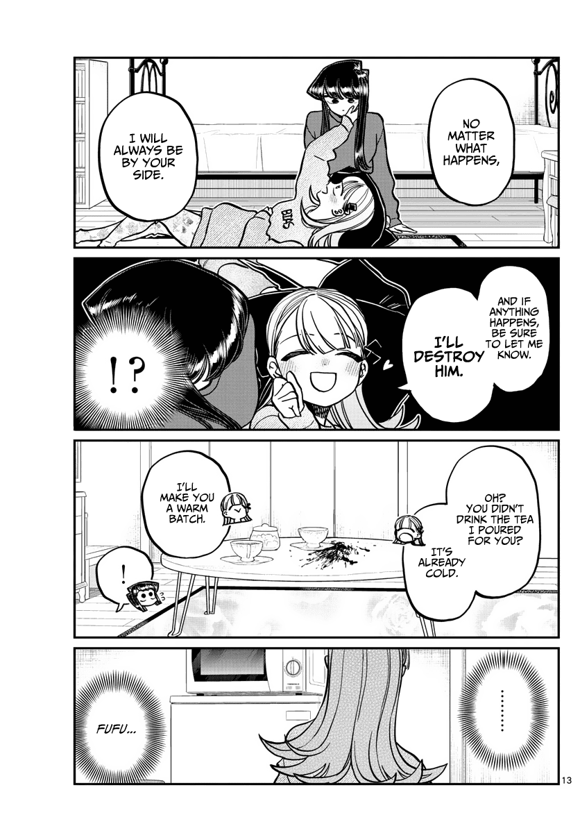 Komi-san wa Komyushou Desu Chapter 312 page 13 - Chapter 312: I Cannot Accept