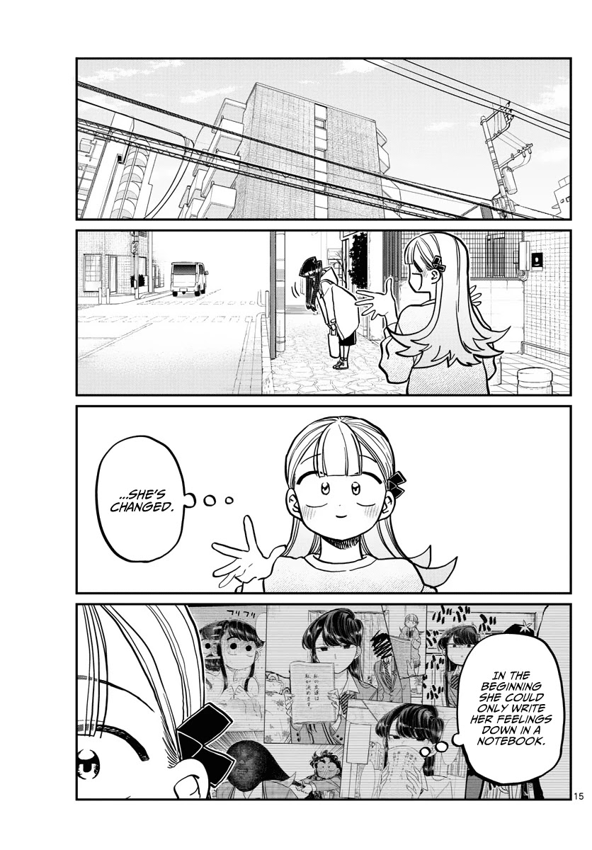 Komi-san wa Komyushou Desu Chapter 312 page 15 - Chapter 312: I Cannot Accept