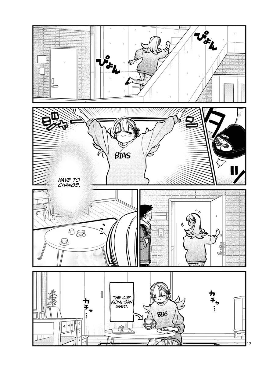 Komi-san wa Komyushou Desu Chapter 312 page 17 - Chapter 312: I Cannot Accept