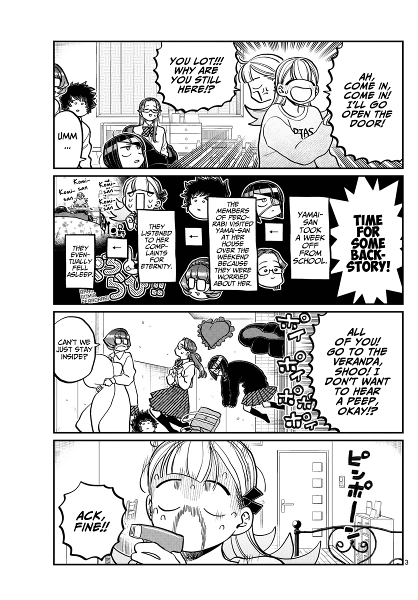 Komi-san wa Komyushou Desu Chapter 312 page 3 - Chapter 312: I Cannot Accept