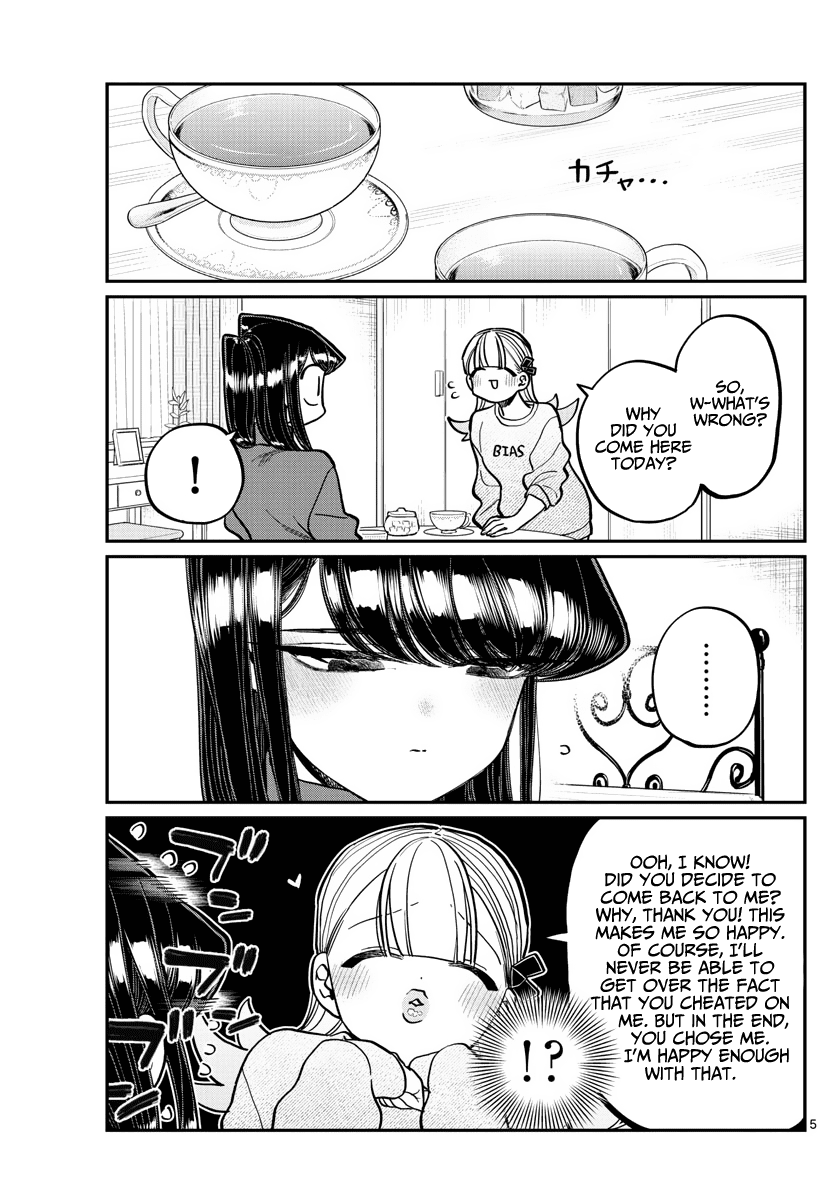 Komi-san wa Komyushou Desu Chapter 312 page 5 - Chapter 312: I Cannot Accept