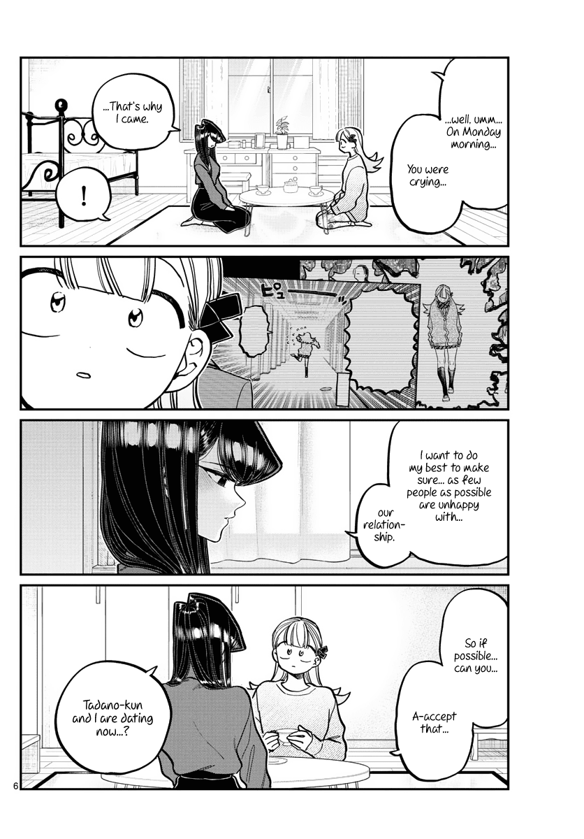 Komi-san wa Komyushou Desu Chapter 312 page 6 - Chapter 312: I Cannot Accept