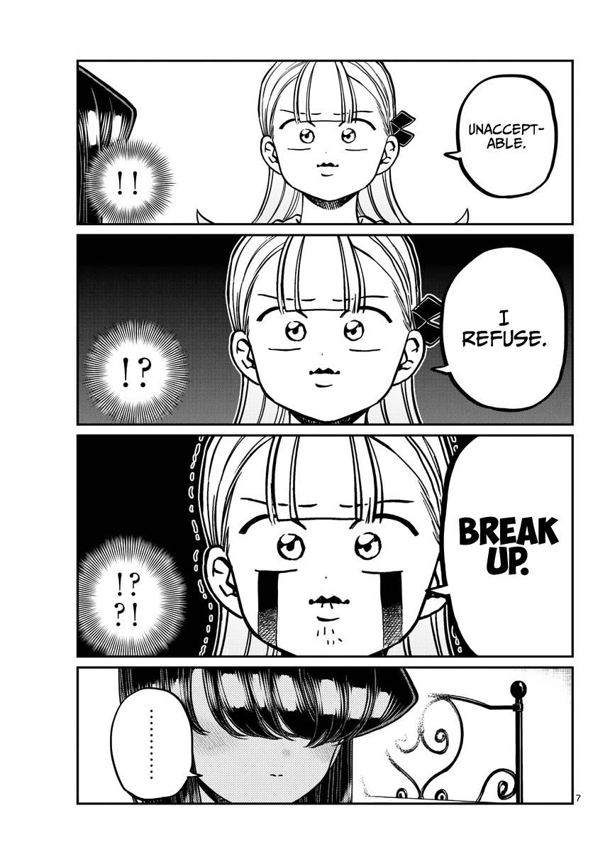 Komi-san wa Komyushou Desu Chapter 312 page 7 - Chapter 312: I Cannot Accept