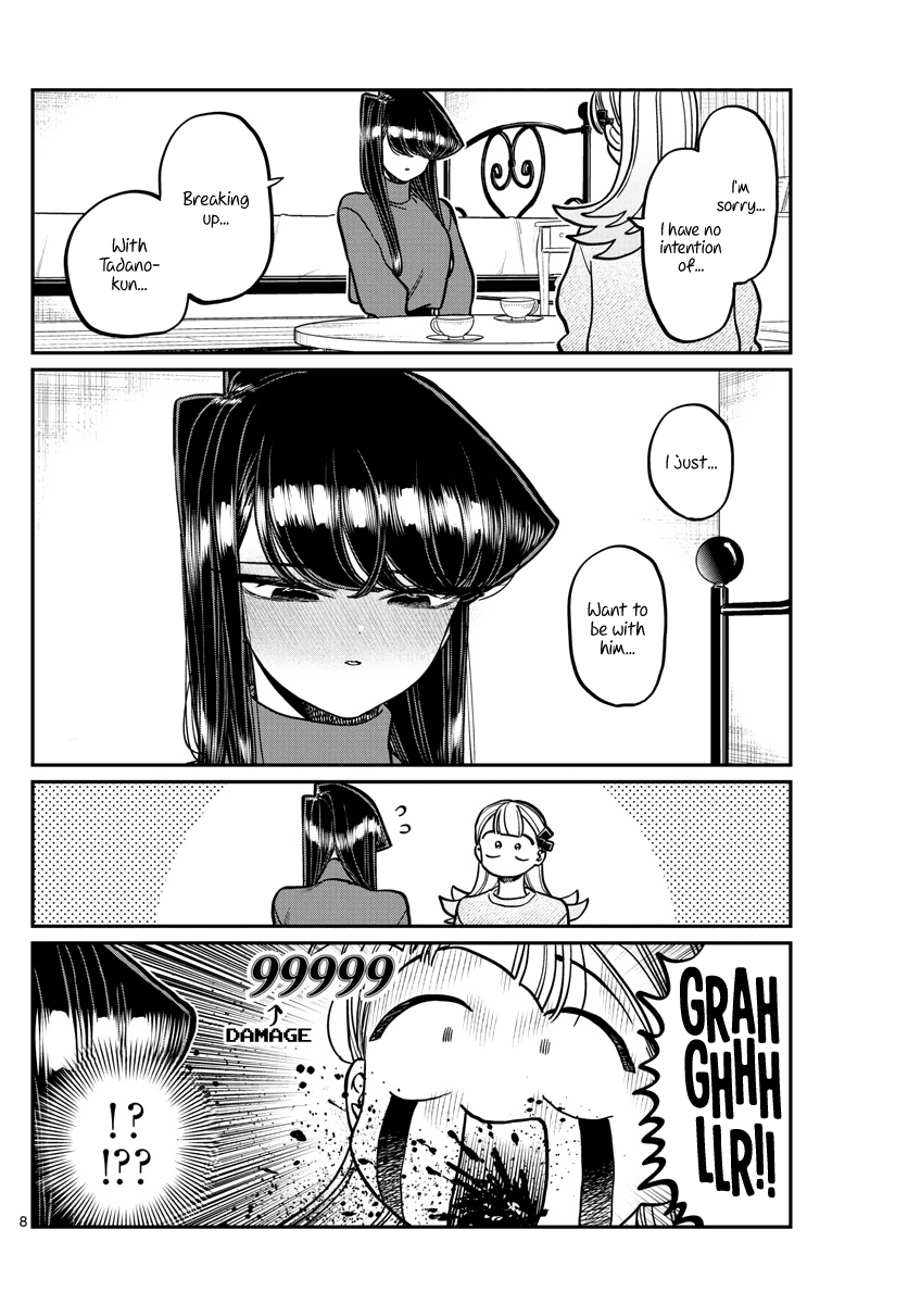 Komi-san wa Komyushou Desu Chapter 312 page 8 - Chapter 312: I Cannot Accept