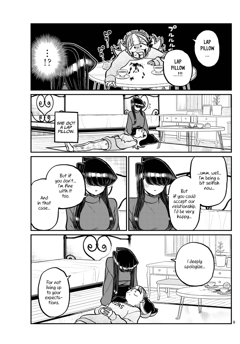 Komi-san wa Komyushou Desu Chapter 312 page 9 - Chapter 312: I Cannot Accept