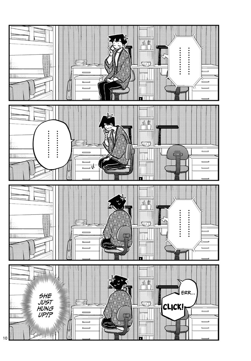 Komi-san wa Komyushou Desu Chapter 313 page 10 - Chapter 313: Sleepover 2