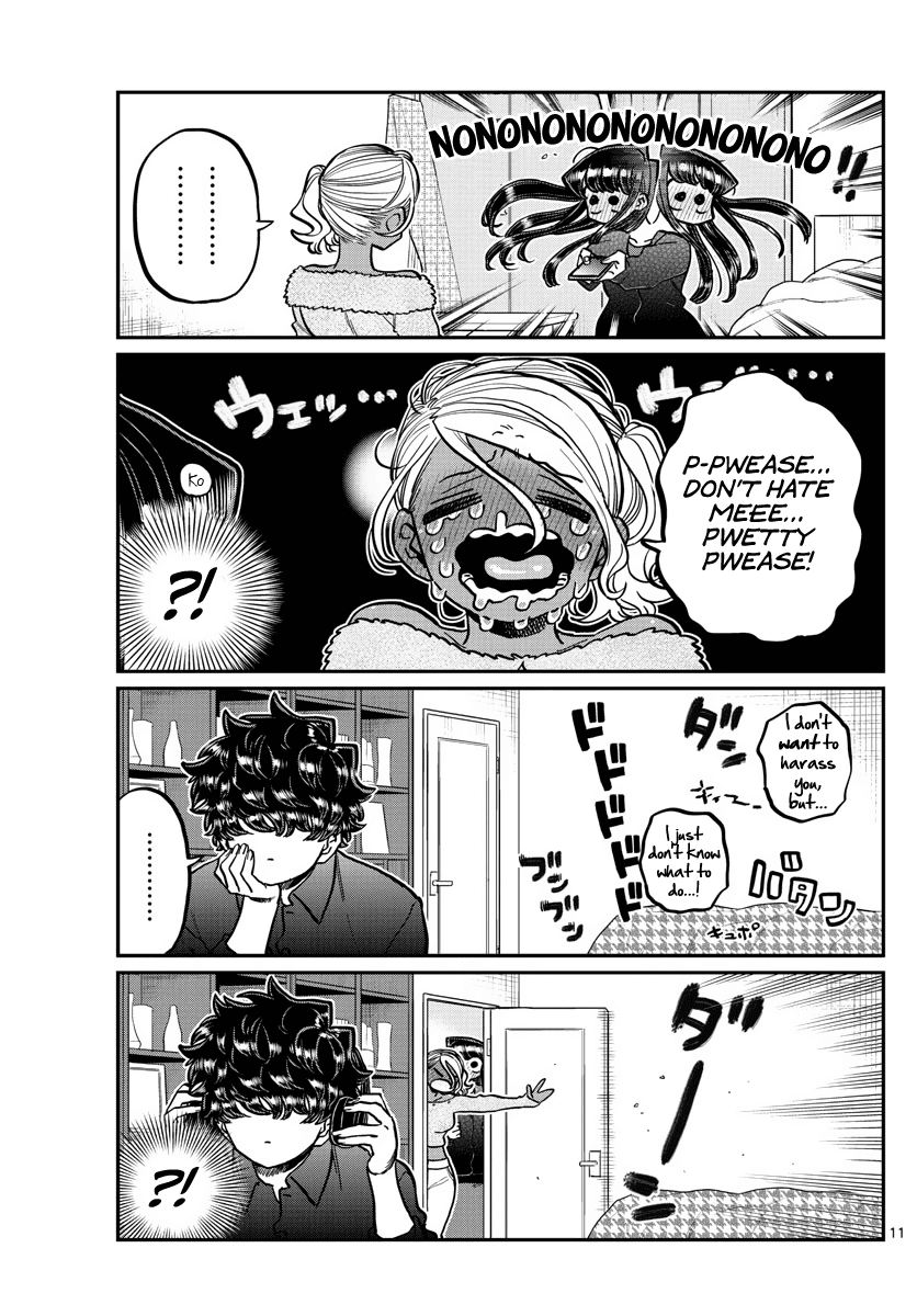 Komi-san wa Komyushou Desu Chapter 313 page 11 - Chapter 313: Sleepover 2