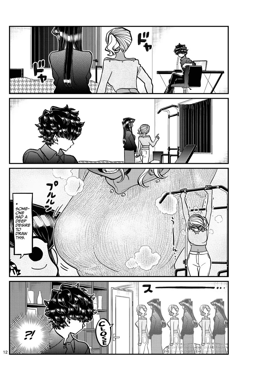 Komi-san wa Komyushou Desu Chapter 313 page 12 - Chapter 313: Sleepover 2