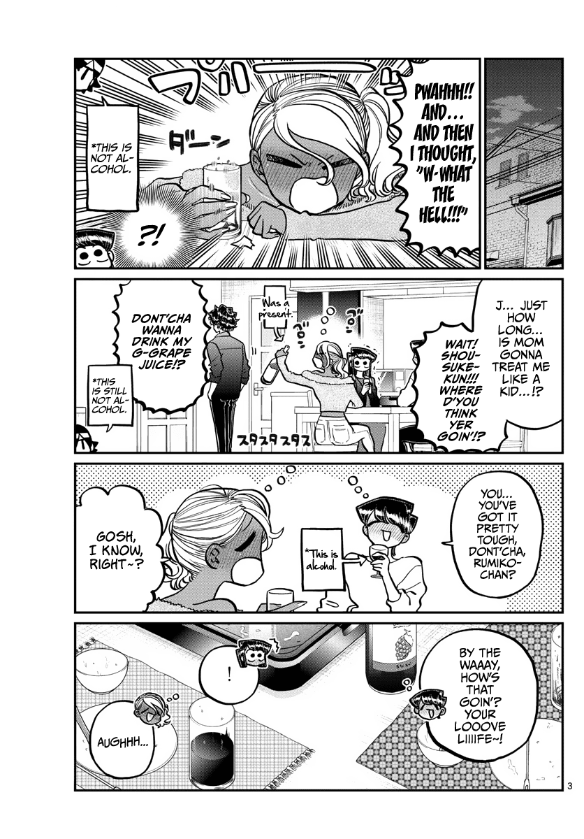 Komi-san wa Komyushou Desu Chapter 313 page 3 - Chapter 313: Sleepover 2