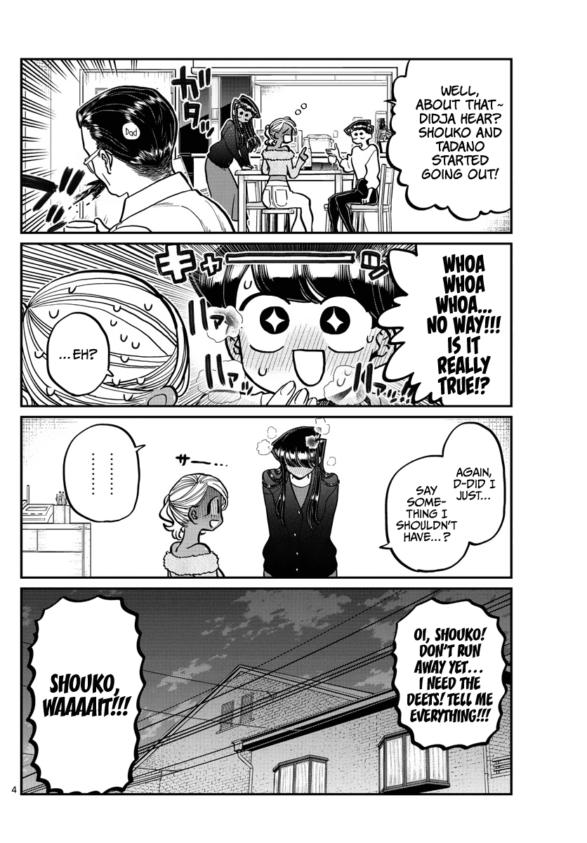 Komi-san wa Komyushou Desu Chapter 313 page 4 - Chapter 313: Sleepover 2