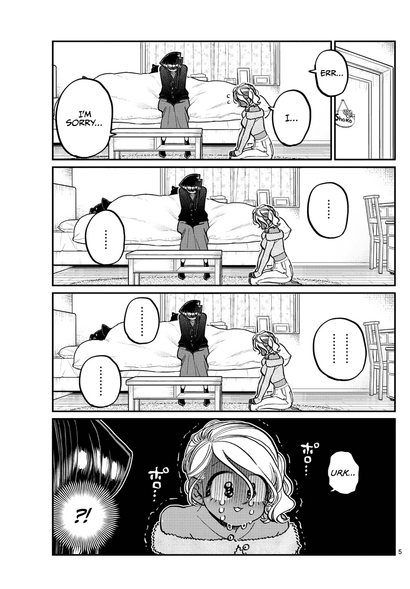 Komi-san wa Komyushou Desu Chapter 313 page 5 - Chapter 313: Sleepover 2