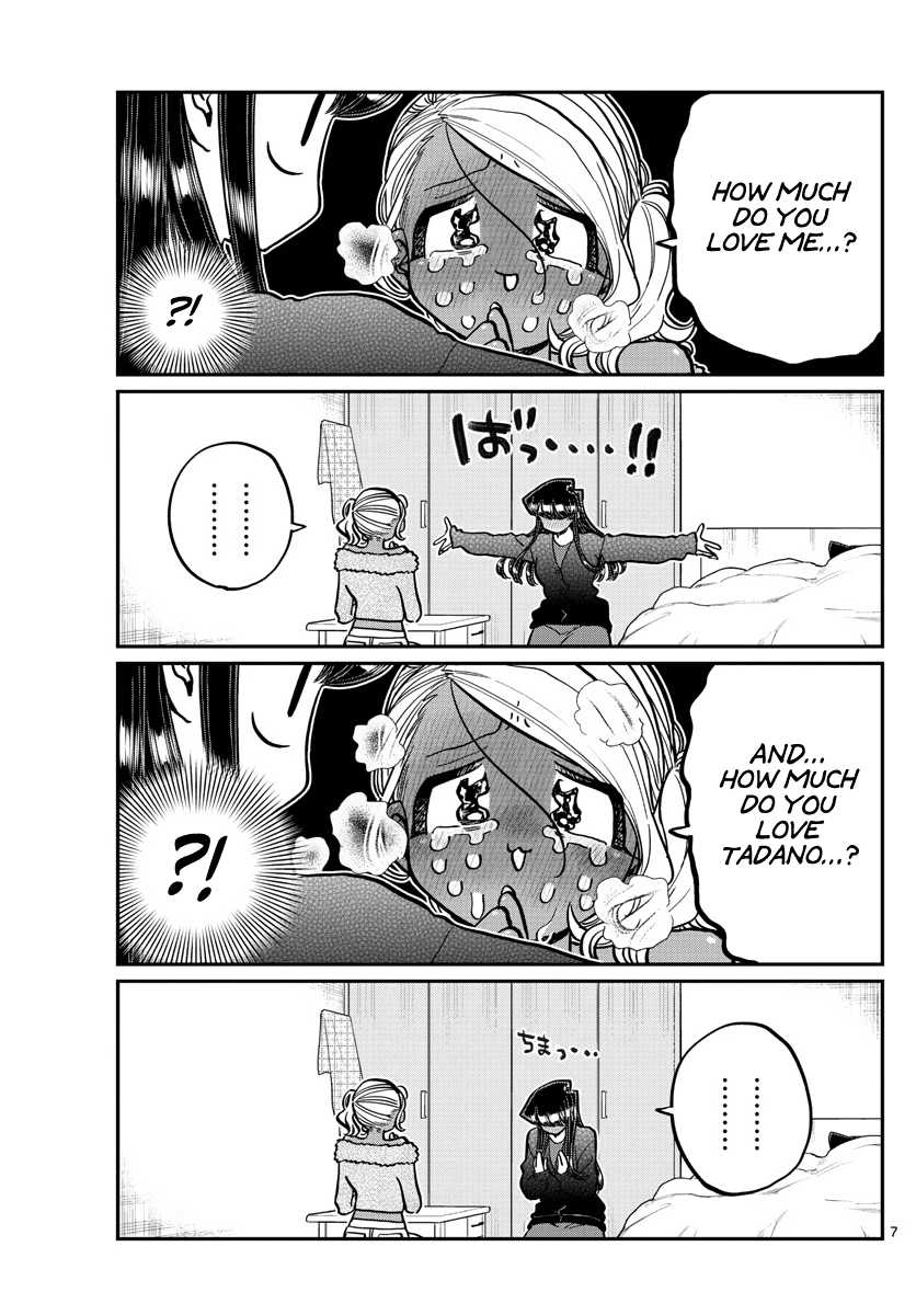 Komi-san wa Komyushou Desu Chapter 313 page 7 - Chapter 313: Sleepover 2