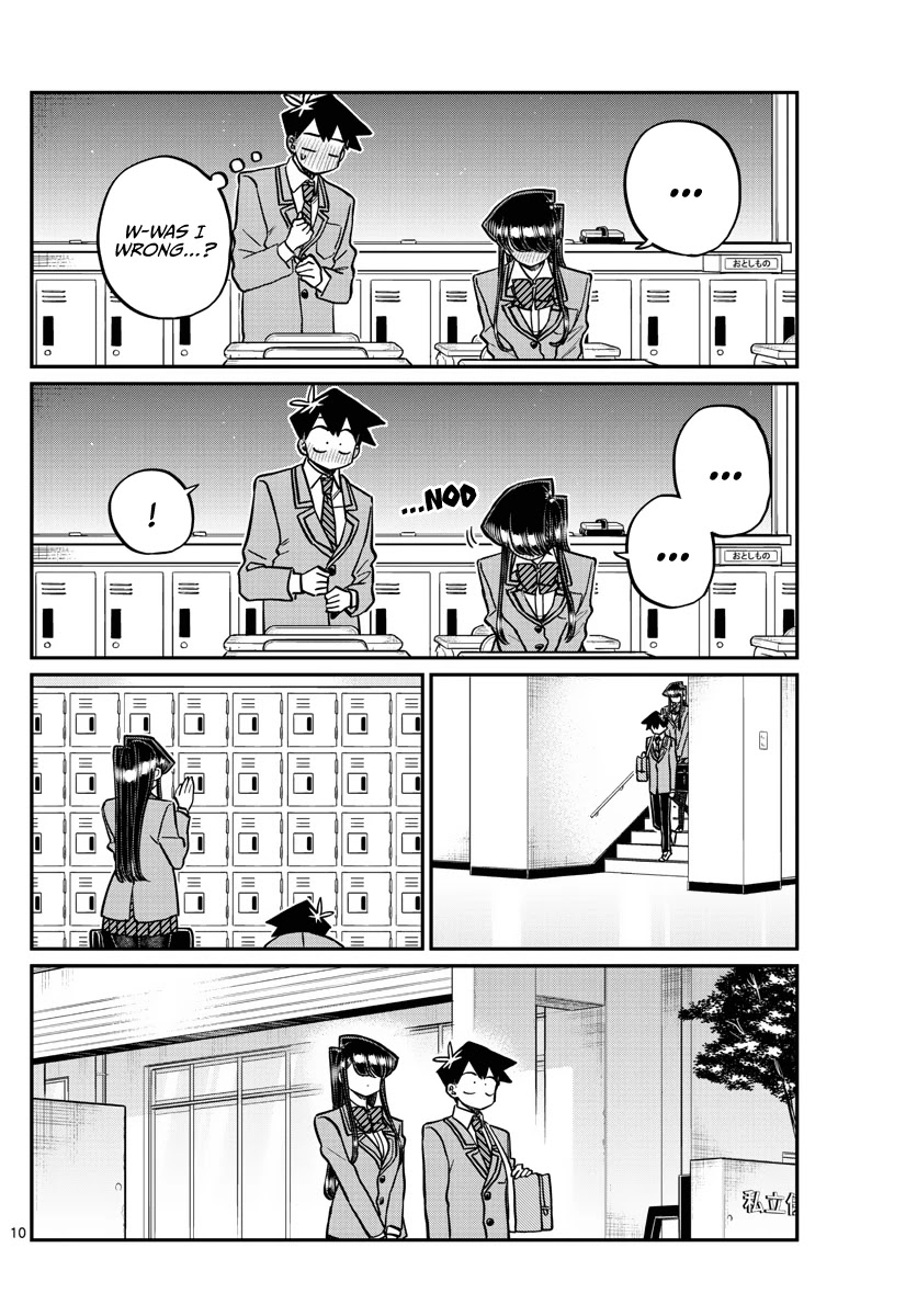 Komi-san wa Komyushou Desu Chapter 314 page 10 - Chapter 314: Let's Meet Up Again