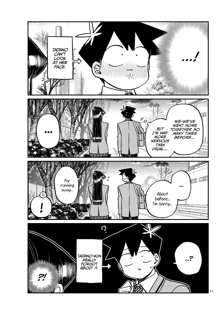 Komi-san wa Komyushou Desu Chapter 314 page 11 - Chapter 314: Let's Meet Up Again