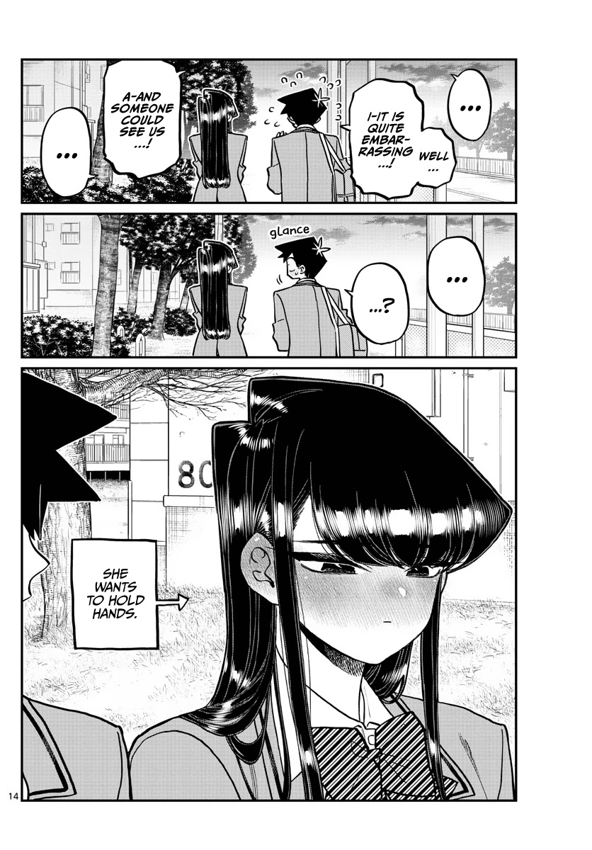 Komi-san wa Komyushou Desu Chapter 314 page 14 - Chapter 314: Let's Meet Up Again