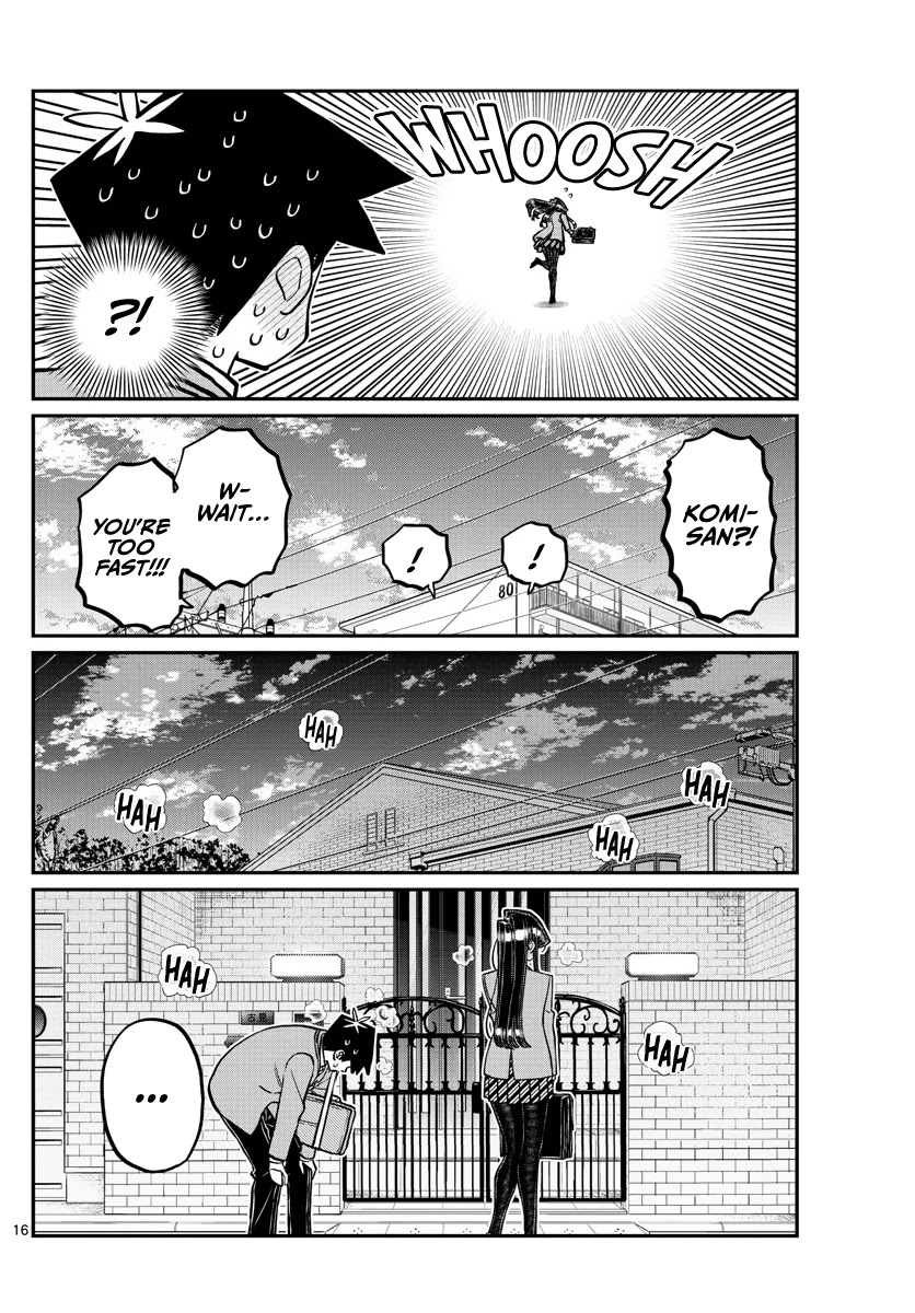 Komi-san wa Komyushou Desu Chapter 314 page 16 - Chapter 314: Let's Meet Up Again