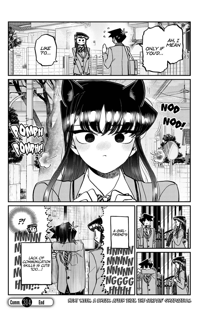 Komi-san wa Komyushou Desu Chapter 314 page 18 - Chapter 314: Let's Meet Up Again