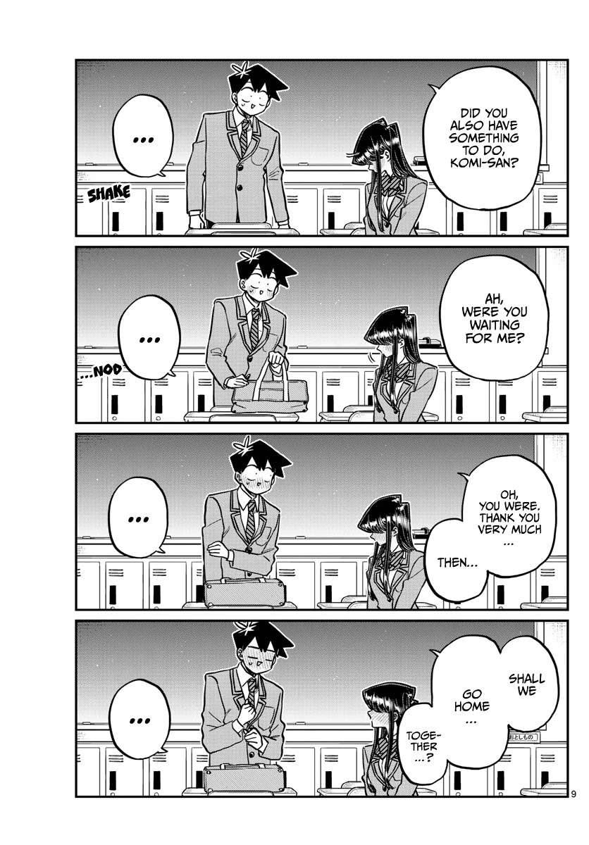 Komi-san wa Komyushou Desu Chapter 314 page 9 - Chapter 314: Let's Meet Up Again