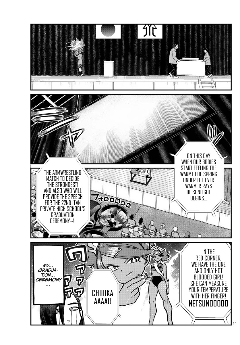 Komi-san wa Komyushou Desu Chapter 315 page 11 - Chapter 315: Congratulations on Graduating