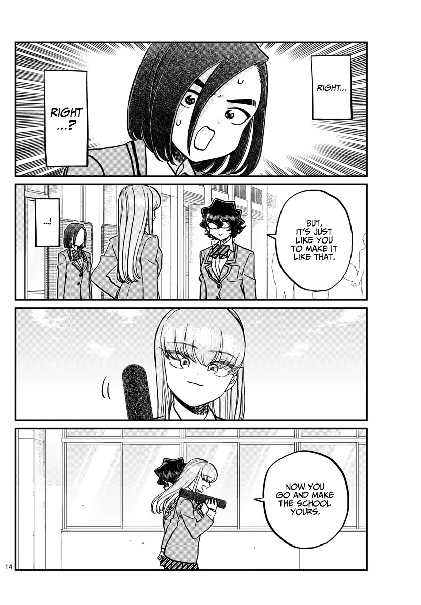 Komi-san wa Komyushou Desu Chapter 315 page 14 - Chapter 315: Congratulations on Graduating