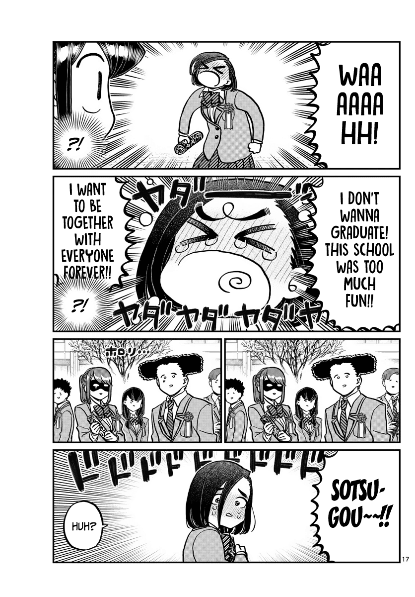 Komi-san wa Komyushou Desu Chapter 315 page 17 - Chapter 315: Congratulations on Graduating