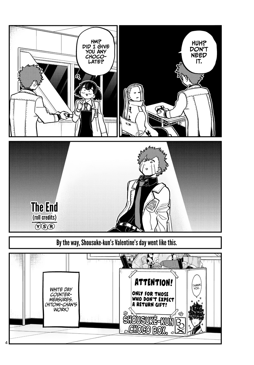 Komi-san wa Komyushou Desu Chapter 316 page 4 - Chapter 316: Everyone's White Day