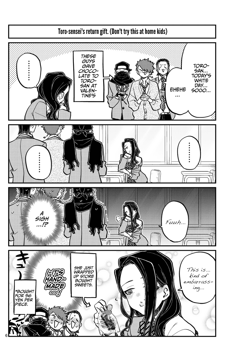 Komi-san wa Komyushou Desu Chapter 316 page 6 - Chapter 316: Everyone's White Day