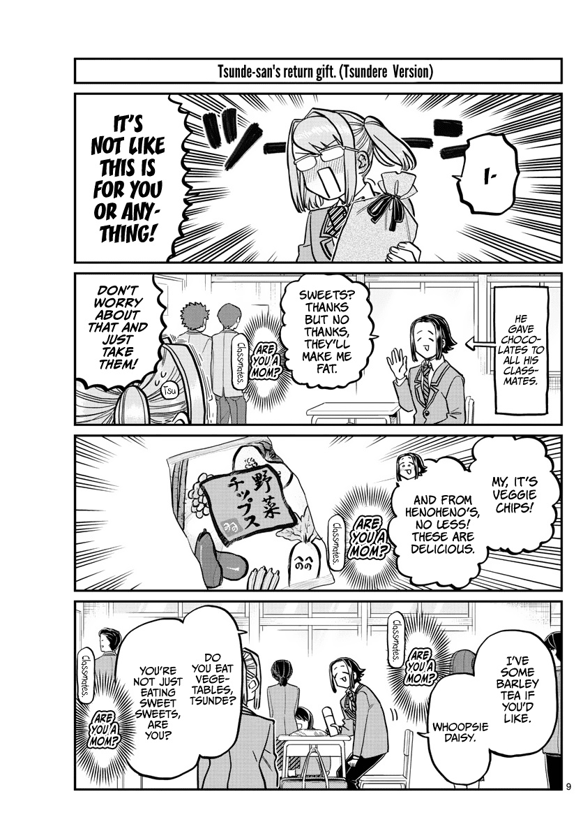 Komi-san wa Komyushou Desu Chapter 316 page 9 - Chapter 316: Everyone's White Day