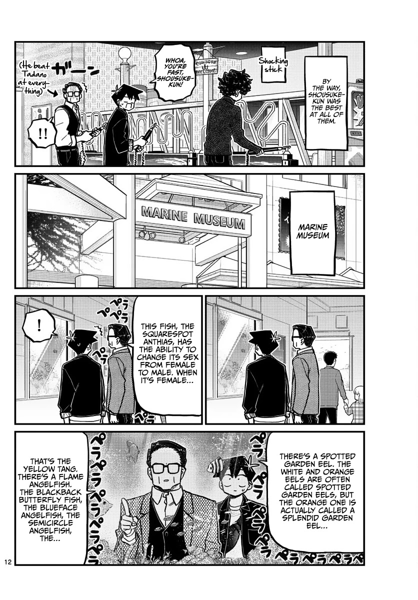 Komi-san wa Komyushou Desu Chapter 317 page 12 - Chapter 317: Date (with Dad)