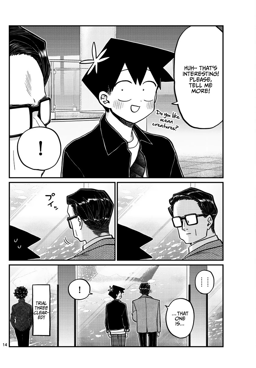 Komi-san wa Komyushou Desu Chapter 317 page 14 - Chapter 317: Date (with Dad)