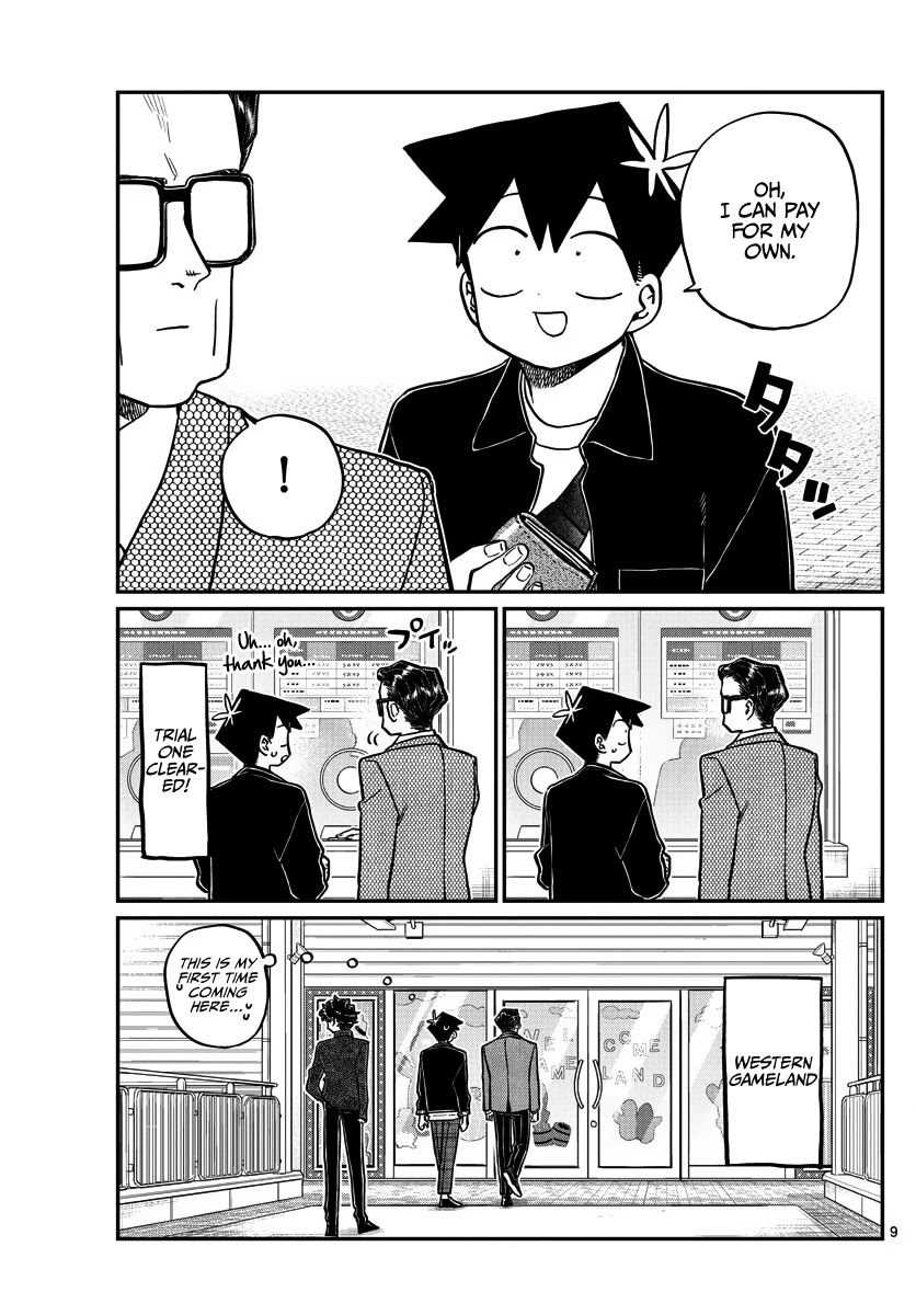 Komi-san wa Komyushou Desu Chapter 317 page 9 - Chapter 317: Date (with Dad)