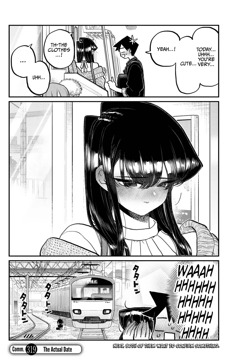 Komi-san wa Komyushou Desu Chapter 319 page 11 - Chapter 319: The Actual Date