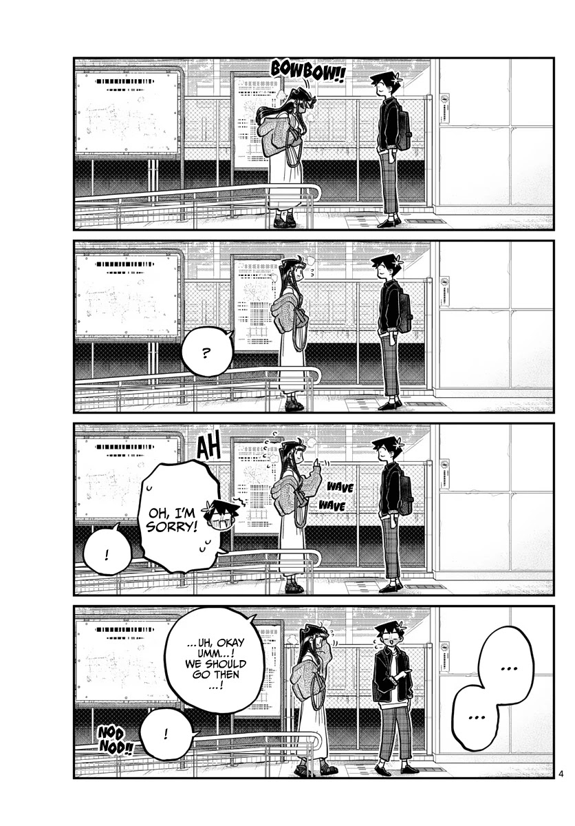 Komi-san wa Komyushou Desu Chapter 319 page 4 - Chapter 319: The Actual Date