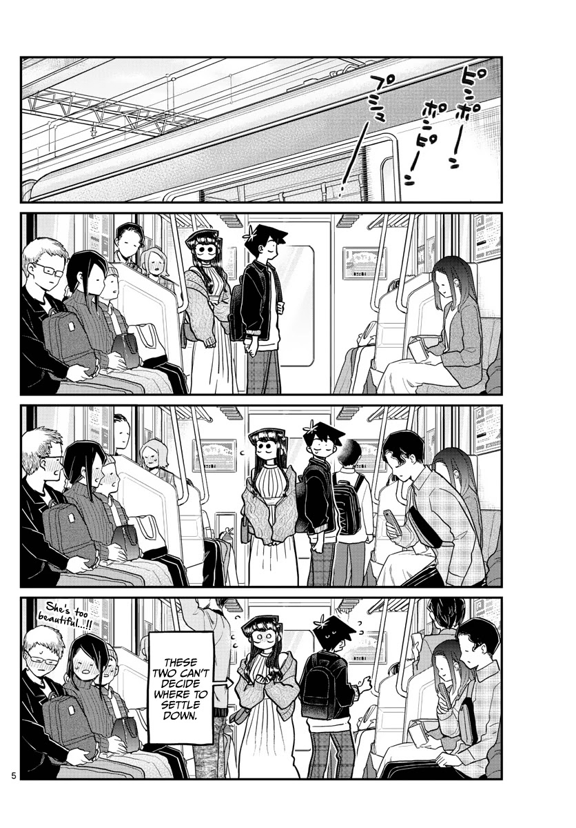 Komi-san wa Komyushou Desu Chapter 319 page 5 - Chapter 319: The Actual Date