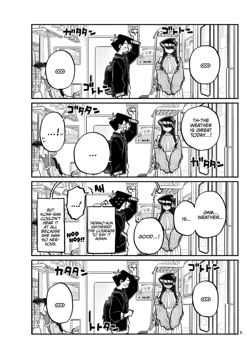 Komi-san wa Komyushou Desu Chapter 319 page 6 - Chapter 319: The Actual Date