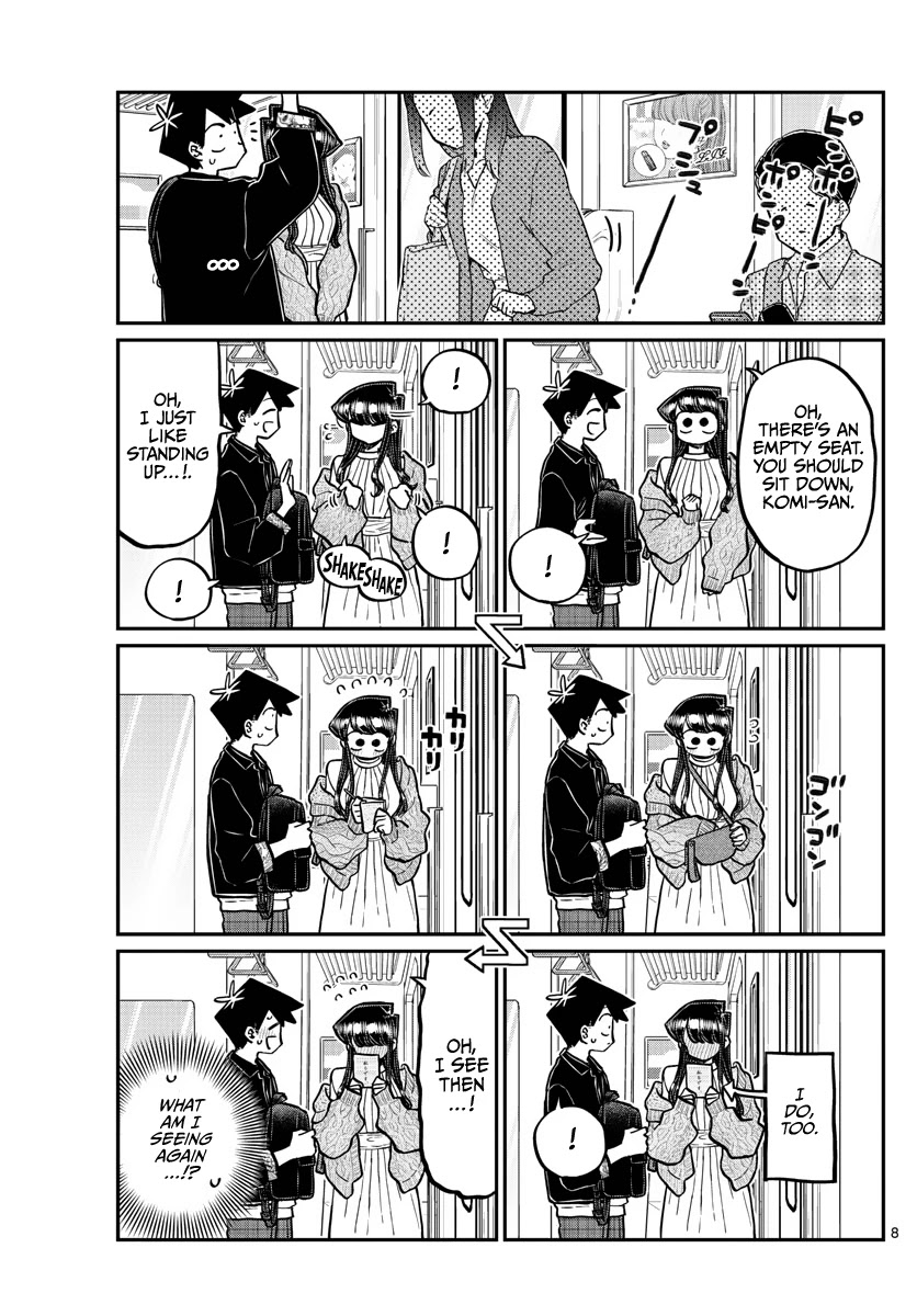 Komi-san wa Komyushou Desu Chapter 319 page 8 - Chapter 319: The Actual Date