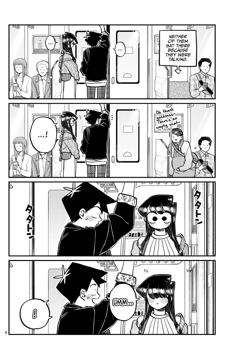 Komi-san wa Komyushou Desu Chapter 319 page 9 - Chapter 319: The Actual Date