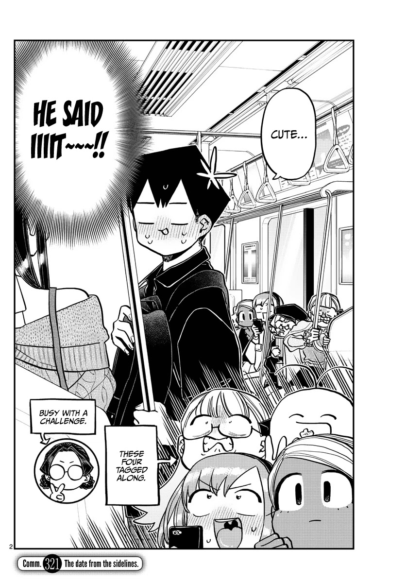 Komi-san wa Komyushou Desu Chapter 321 page 2 - Chapter 321: The Date from the sidelines