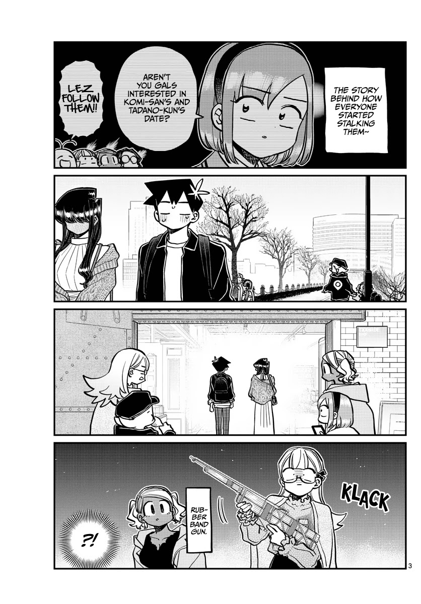 Komi-san wa Komyushou Desu Chapter 321 page 3 - Chapter 321: The Date from the sidelines