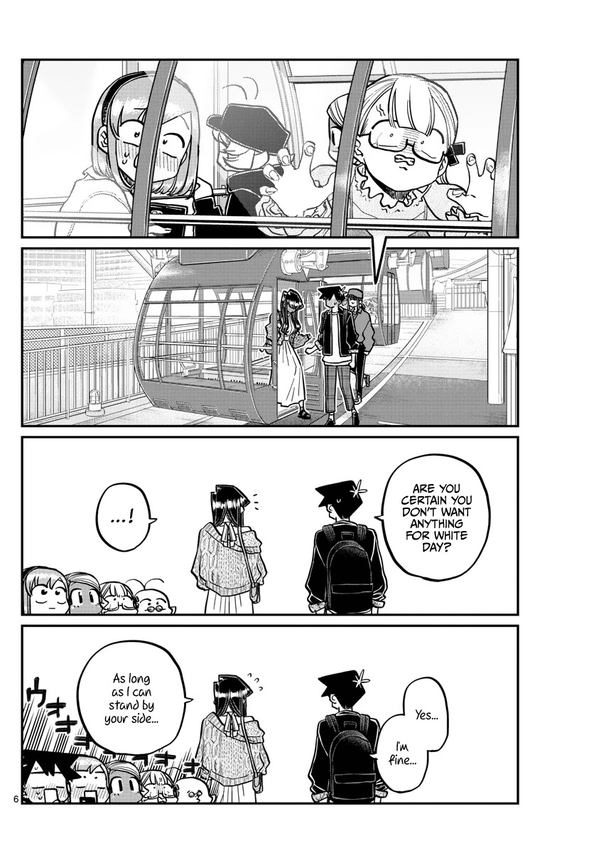 Komi-san wa Komyushou Desu Chapter 321 page 6 - Chapter 321: The Date from the sidelines