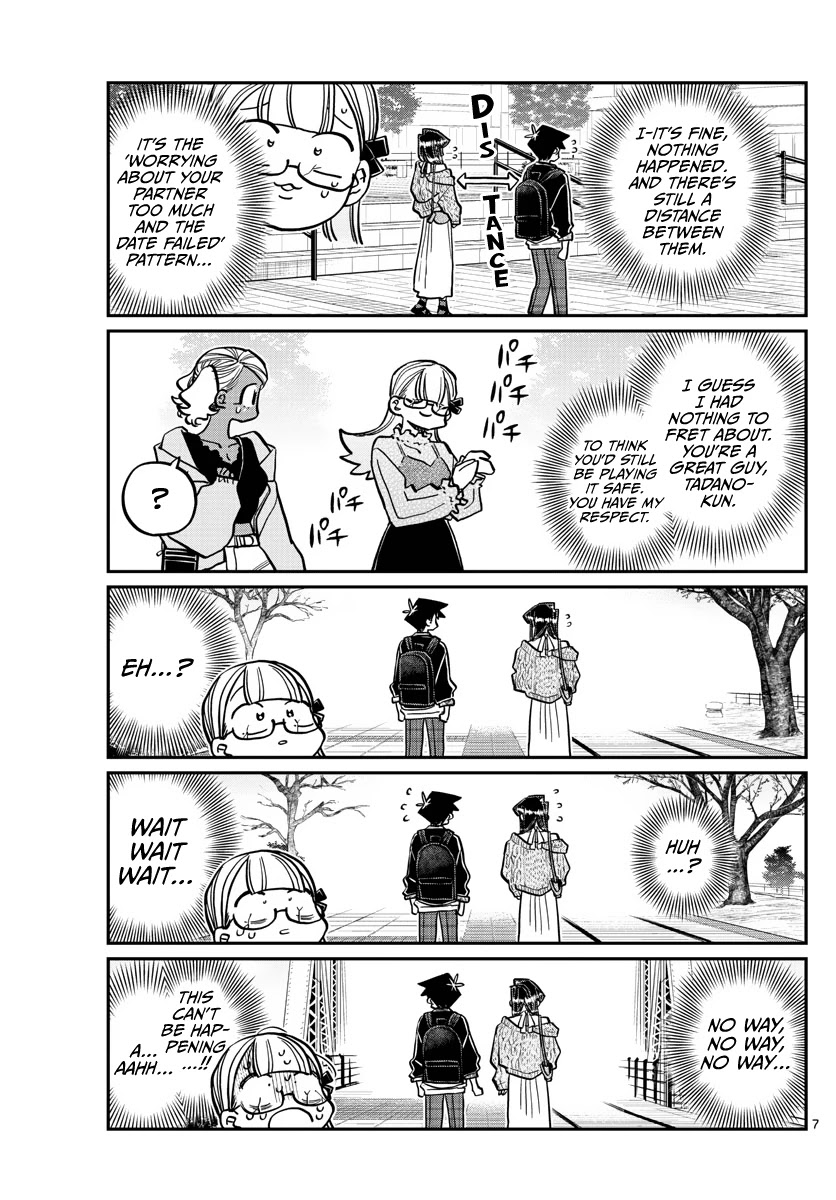 Komi-san wa Komyushou Desu Chapter 321 page 7 - Chapter 321: The Date from the sidelines