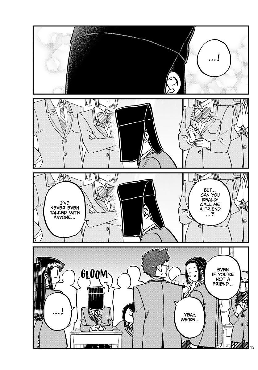 Komi-san wa Komyushou Desu Chapter 323 page 13 - Chapter 323: Second Year Graduation Ceremony