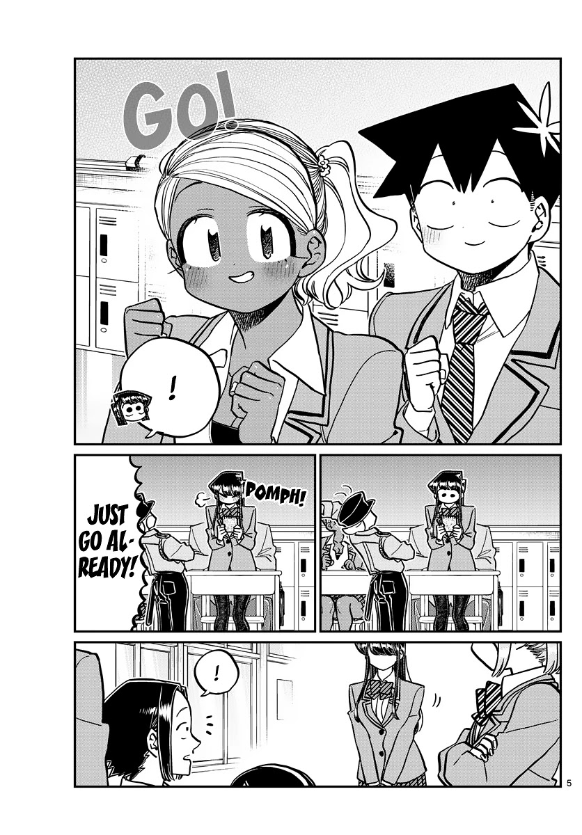 Komi-san wa Komyushou Desu Chapter 323 page 5 - Chapter 323: Second Year Graduation Ceremony